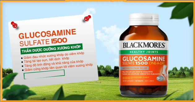 Công dụng Blackmores Glucosamine 