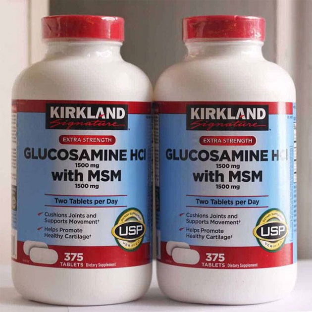Viên uống bổ khớp Kirkland Glucosamine Hcl 1500mg Mỹ