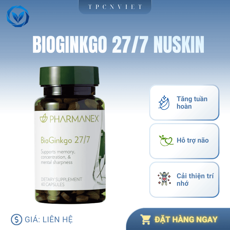 BioGinkgo Nu Skin Giá Bao Nhiêu?