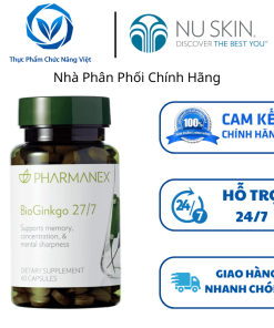 BioGinkgo Nu Skin Hỗ Trợ Tăng Cường Trí Nhớ Và Tuần Hoàn Não