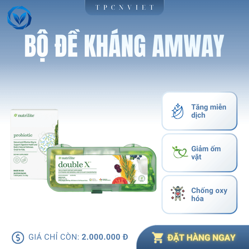 Bộ Đề Kháng Amway Giá Bao Nhiêu?