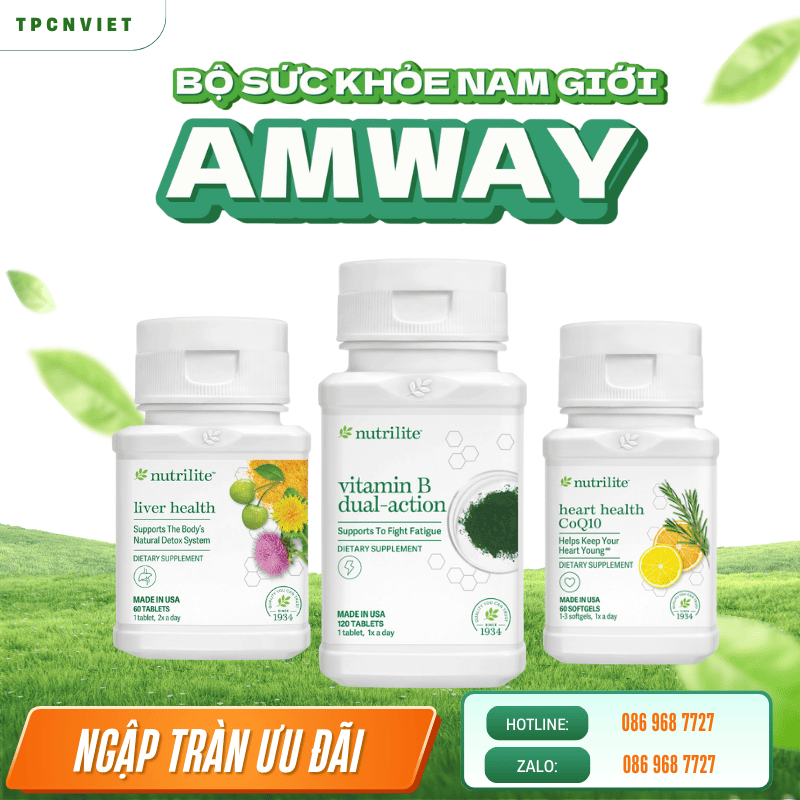 Đối Tượng Nên Sử Dụng Bộ Sức Khỏe Nam Giới Amway