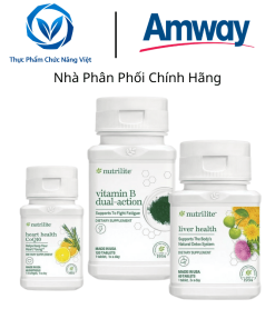 Bộ Sức Khỏe Nam Giới Amway CoQ10 Vitamin B Liver Health Tăng Năng Lượng Bảo Vệ Gan