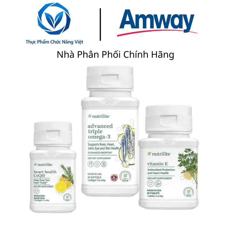 Công Dụng Của Bộ Tim Mạch Amway