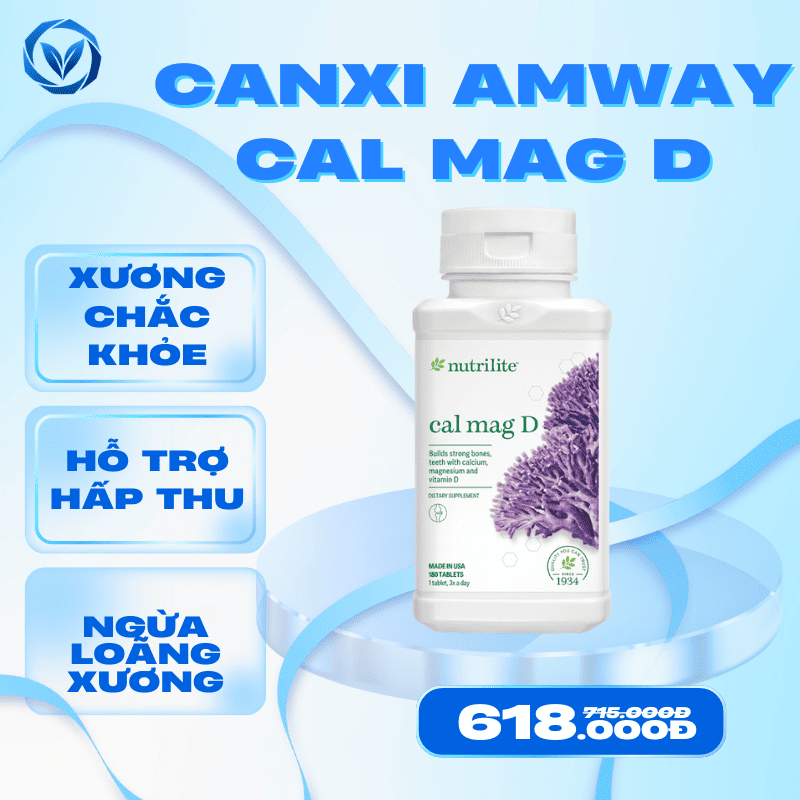 Ưu điểm và hạn chế của canxi Amway