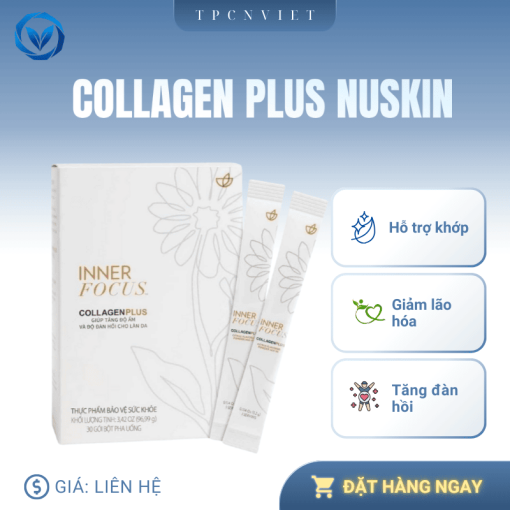 Inner Focus Collagen Plus Nu Skin Bổ Sung Collagen Uống Giúp Da Săn ...