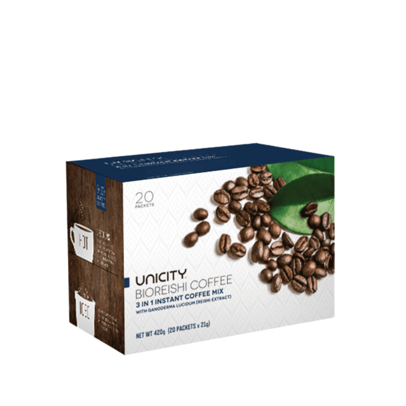 Cà Phê Linh Chi Unicity BioReishi Coffee Tỉnh Táo Nhẹ Êm Tăng Đề Kháng