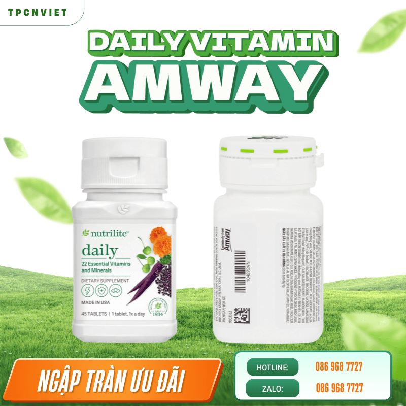 Daily Amway hỗ trợ cơ thể ra sao?