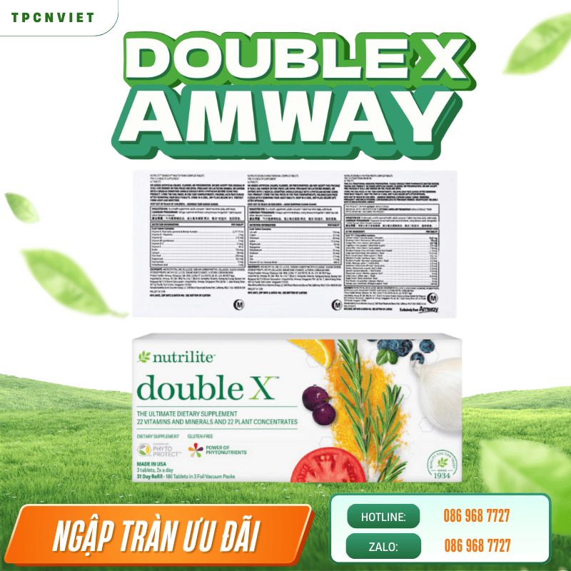 Thành Phần Dinh Dưỡng Của Double X Amway Gồm Những Gì?