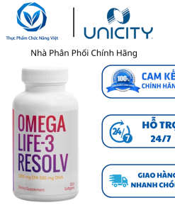 Công Dụng Của Omega Life 3 Resolv Unicity