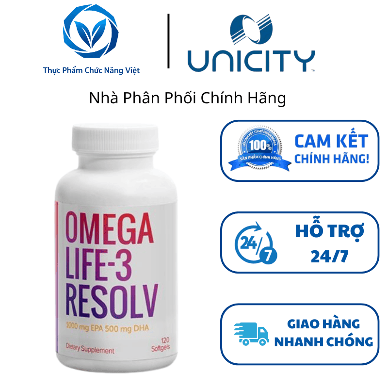 Công Dụng Của Omega Life 3 Resolv Unicity