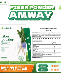 Viên xơ Amway có giúp kiểm soát cân nặng không?