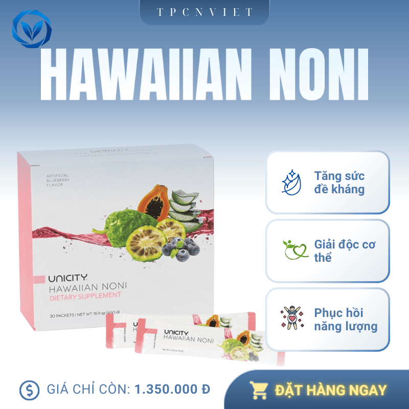 Nên sử dụng Hawaiian Noni trong bao lâu?