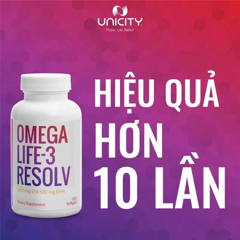 Hàm lượng Omega-3 trong mỗi khẩu phần