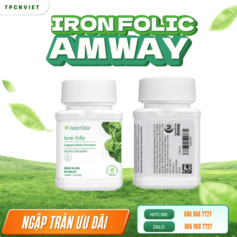 Ưu điểm và hạn chế của viên sắt Amway
