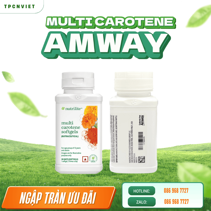 Đối Tượng Nên Sử Dụng Multi Carotene Amway