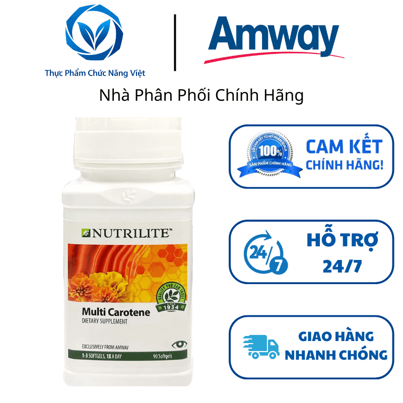Công Dụng Của Multi Carotene Amway