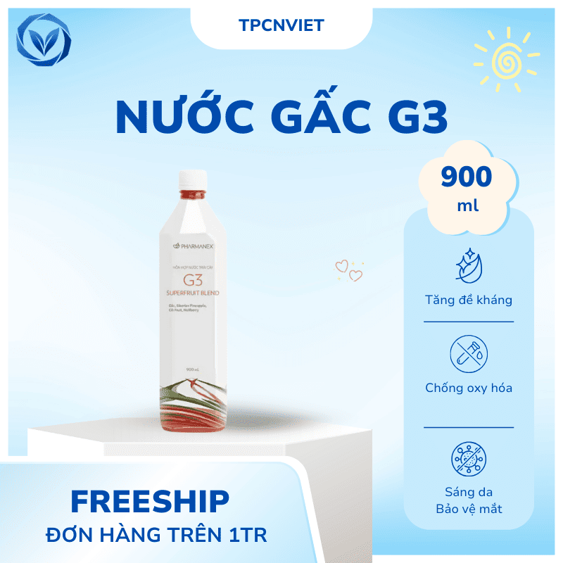 Nước Gấc G3 Nu Skin Giá Bao Nhiêu?