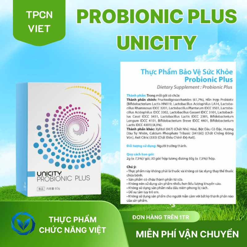 Tác dụng của Probionic Plus đối với miễn dịch