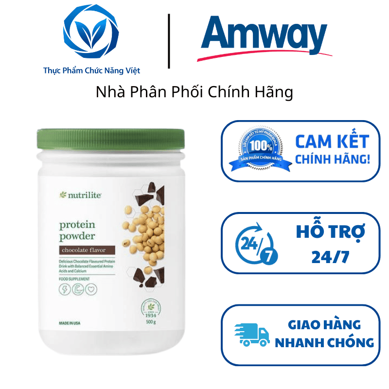 Công Dụng Của Protein Amway Vị Socola