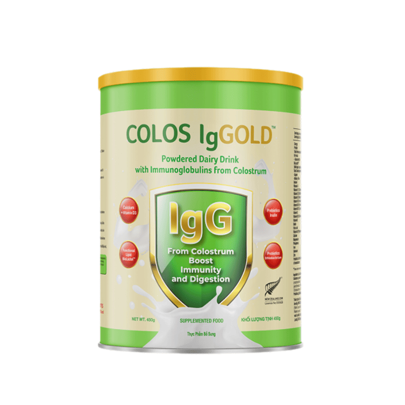 Sữa COLOS IgGOLD Tăng Cường Đề Kháng Và Phát Triển Toàn Diện Cho Trẻ