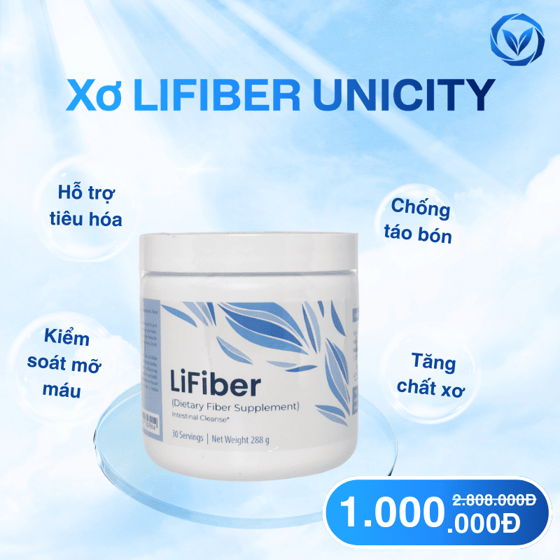 Xơ LiFiber Unicity Giá Bao Nhiêu?