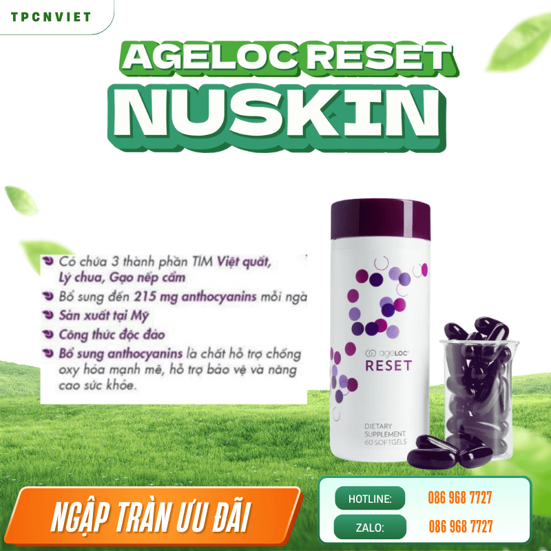 Đối Tượng Nên Sử Dụng ageLOC Reset Nu Skin