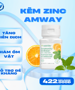 Kẽm Amway Defense Zinc Giá Bao Nhiêu?